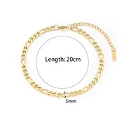 Tarnish Free 18K Gold PVD Plated Jewelry Stainless Steel Herryingbone Chain Necklace