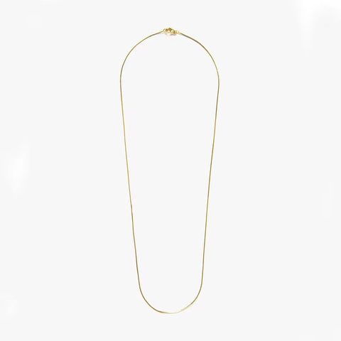 Tarnish Free 18K Gold PVD Plated Jewelry Stainless Steel Herryingbone Chain Necklace