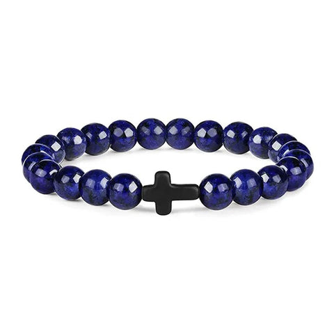 Crossed Stone Bracelet