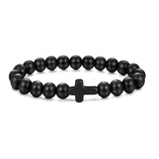 Crossed Stone Bracelet