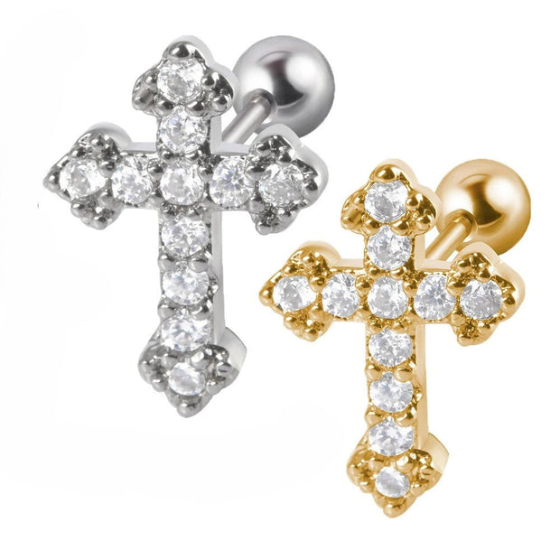 Crossed Earrings