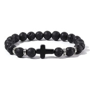 Crossed Stone Bracelet